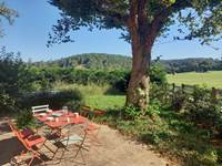 Domaine de Leycot - terrasse et jardin