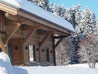 façade est chalet clemence