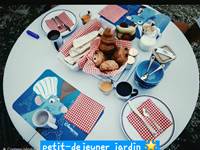Petit déjeuner du Petit Chef jardin