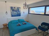 Chambre à l'étage avec vue mer