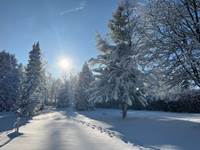 Le camping sous la neige
