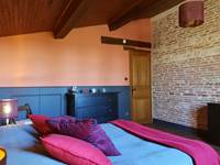 Champ des Mûriers - Chambre un lit 140 - Photo - DR