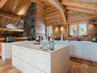 espace cuisine chalet clémence
