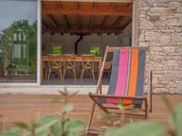 Gite du Causse Loubressac Terrasse