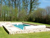 Piscine en pleine nature