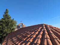 Chapelle Sainte Anne, vue d'en-haut