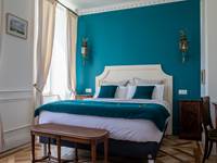 Chambre parentale au Manoir du Colombier gîte de charme à 1h de Genève et Annecy