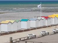 chalet de plage de criel sur mer