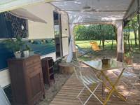 Caravane vintage Colette extérieur privé