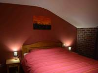 Chambre de briques 1 lit de 2 personnes