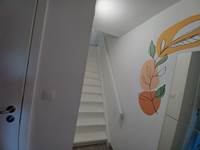 escalier vers les chambres du bas