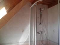 La douche du haut