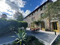 O Moulin du Fieux - Glycine sur la terrasse