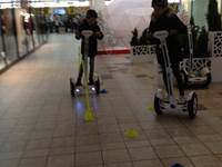 Animation galeries marchandes.