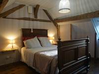 Chambre romantique du gîte Le Pelerin
