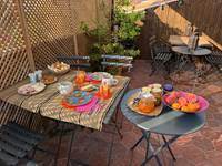 Petit dejeuner en TERRASSE