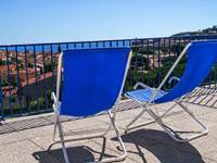 terrasse privée avec bain de soleil