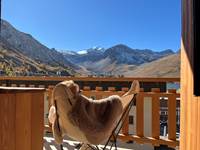 Balcon avec vue sur la Grande Motte