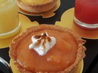 Tartelette chadèque et lime