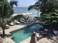 Piscine Idylle Beach vu de la chambre Mer