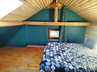 Chambre bleue du grenier