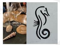 Hippocampe logo de Valras-Plage