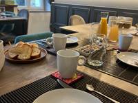 Le petit déjeuner aux Perce Neige