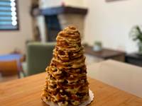 Gâteau à la broche.