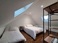 4 - Chambre familiale autre vue gite 12 personnes faux la montagne creuse
