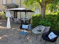 Coin salon au jardin