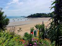 La plage de Port Mer, proche de Cancale