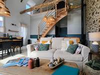 La pièce de vie du gîte NOLWENN