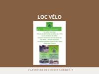 location de vélos