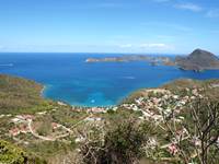 vue au-dessus de la Résidence COCO D'ILES