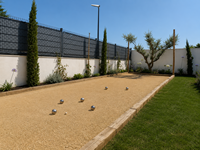Terrain de pétanque