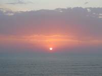 impression soleil couchant