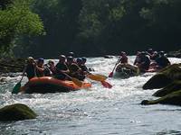 Groupes en Rafting sur le Gave de Pau 64