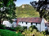 Vue du jardin de la maison