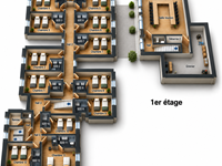 Plan du premier étage