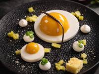 Omelette en trompe-l’œil mangue et Coco