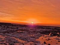 Mont-Calme-Gîte-Criel-Sur-Mer - couché de soleil