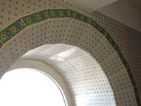 Détail mosaïque salon