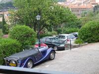 parking privé et gratuit sur les hauteurs de Collioure