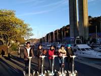 Equipe sur le port du Légué à Saint Brieuc. 032019