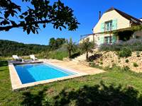 Les Volets Verts - jardin et piscine