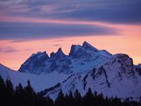 vue mont-Blanc depuis le chalet clémence
