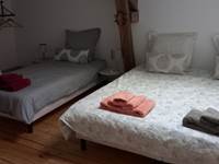 Chambre Cabane (suite chambre de la Tour), Maison d’hôtes la Babinerie,  Saint Léonard de Noblat, Haute Vienne, Nouvelle Aquitaine,