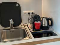 Thé ou café?  A disposition dans votre chambre