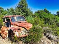 Epave auto Causse-de-la-Selle