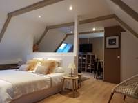 Cabine de plage - grande chambre d'hôtes avec salon - 2 personnes